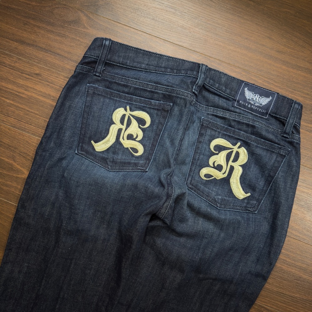 Rock & Republic Dark Blue Denim Jeans